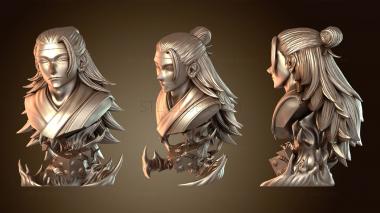 3D model Kabuki Geto Bust (STL)