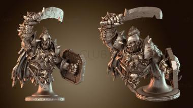 3D модель Бюст Королевской Крепости THROG (STL)