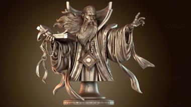 3D мадэль Бюст короля крепости ЗАХИР (STL)