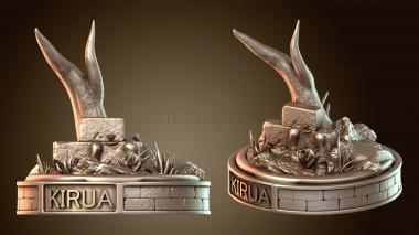 3D model Kirua and Gon Hunterxhunter Bust (STL)