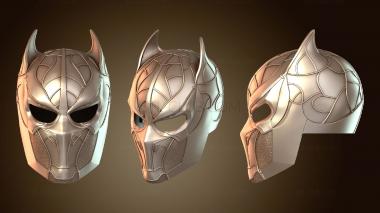 3D мадэль Комбинация рыцарского шлема и маски Кейси Джонса (STL)