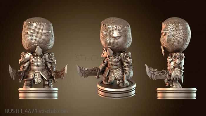 Бюсты монстры и герои BUSTH_4671