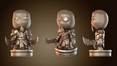 3D model Kratos Armored (STL)