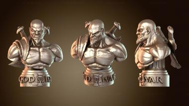 3D модель Кратос в полный рост (STL)