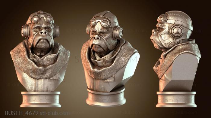 Бюсты монстры и герои BUSTH_4679