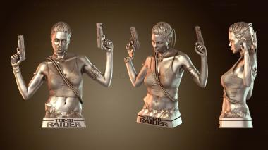 3D мадэль LABS Лара Крофт Бюст Анджелина Джоли (STL)