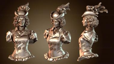 3D мадэль Бюст леди Ребекки Бахли (STL)