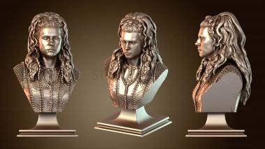 3D мадэль Викинг Лагерта БЮСТ (STL)