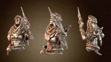 3D мадэль Lair Busts Hala Faheem Bust (STL)