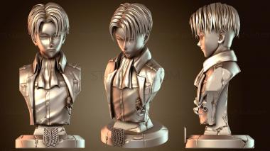 3D мадэль Леви Акерман атака на титанов (STL)