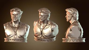 3D model Logan Bust (STL)