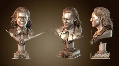 3D мадэль Альтернативный бюст Локи (STL)