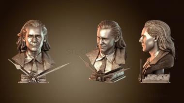 3D мадэль Бюст Локи (STL)