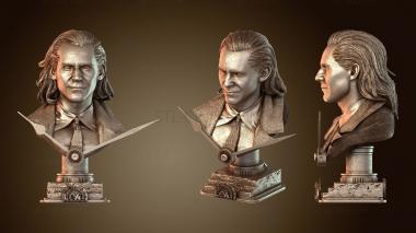 3D model Loki Bust One (STL)