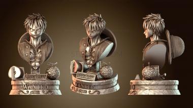 3D мадэль Луффи Бюст (STL)