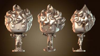 3D мадэль Луффи Гир Ника (STL)