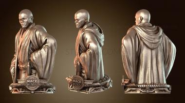 3D model Mace Windu Bust Star Wars (STL)
