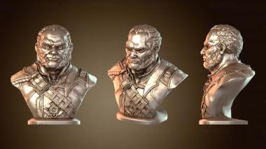3D модель Бюст Мака Рукты (STL)
