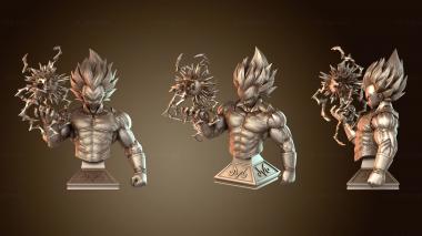 3D модель Бюст Маджина Вегеты (STL)