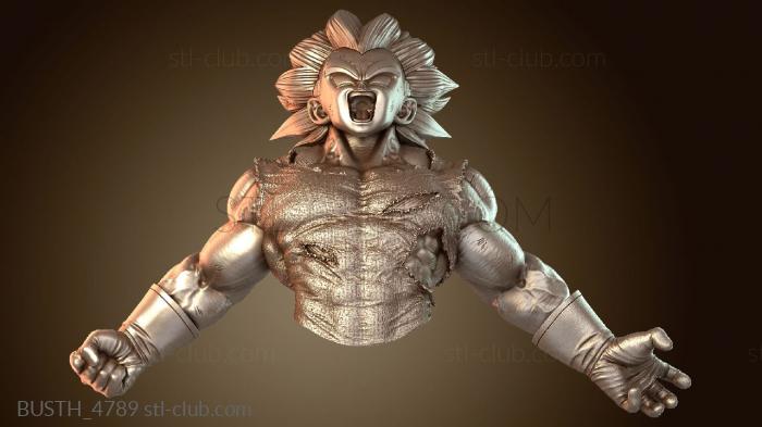 Бюсты монстры и герои Majin Vegeta Bust MV BRAZO