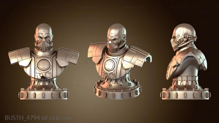 Бюсты монстры и герои Бюст Малгуса