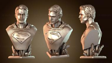 3D модель Бюст мрачного человека (STL)