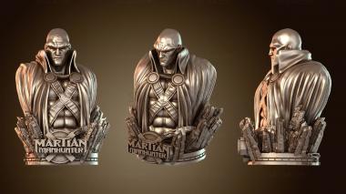 3D мадэль Бюст Марсианского Охотника (STL)