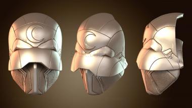 3D мадэль Шлем Marvel Moon Knight (STL)