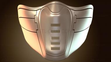 3D model Marvel WINTER SOLDIER mask MFR CR Factory (STL)