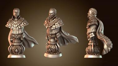 3D мадэль Бюст Мастера-Волшебника Барандира Просветленного (STL)