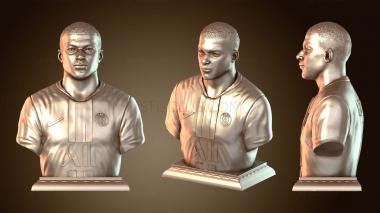 3D модель Форма Мбаппе Килиана ПСЖ (STL)