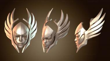 3D model Styled medieval helmet (STL)