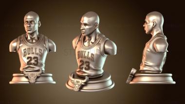 3D model Michael Jordan Busto paltony (STL)