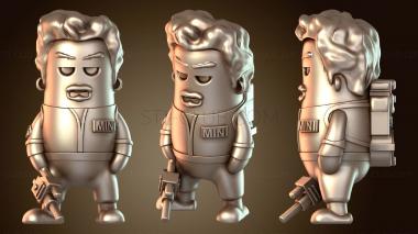 3D мадэль Мини-бюст «Охотники за привидениями» (STL)