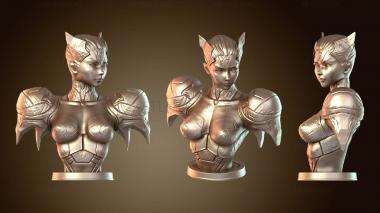 3D мадэль Бюст Miyo Cygirl (STL)