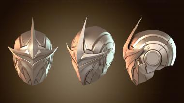 3D мадэль Современный шлем Темного Ястреба Йош (STL)