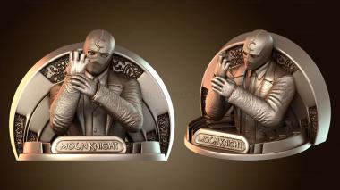 3D модель Бюст мстителя Лунного рыцаря (STL)