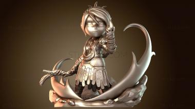 3D model Morrigan Dragon Age (STL)