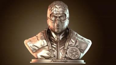 3D мадэль Mortal Kombat Саб-Зиро (STL)