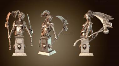 3D model Mortaya bust (STL)