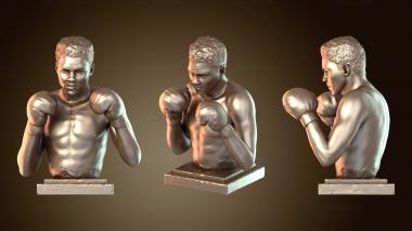 3D модель Мухаммед Али (STL)