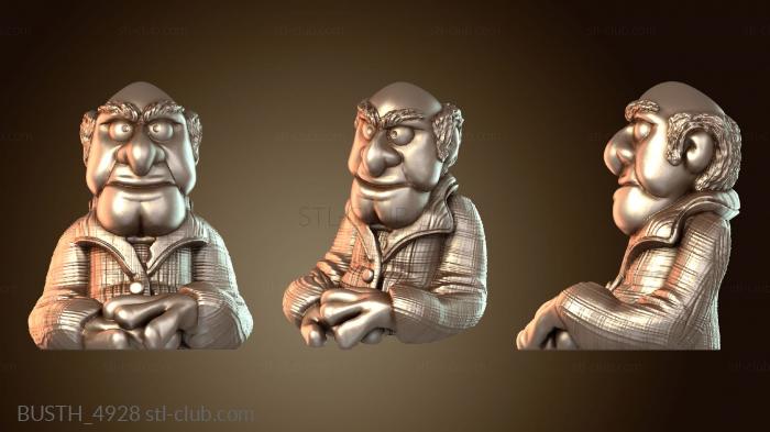 Бюсты монстры и герои Muppets Statler Grandpa LM