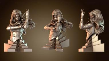 3D модель Бюст Mystique Men (STL)