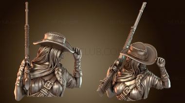 3D мадэль Нериксон Джейн Бюст стрелка (STL)