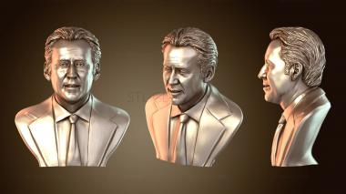 3D мадэль Николас Кейдж (STL)