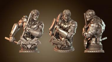 3D model Nightwing Bust (STL)