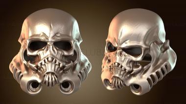 3D модель Шлем Никка Черепа Тупера (STL)