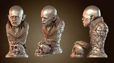 3D мадэль Бюст Носферату Вампир (STL)