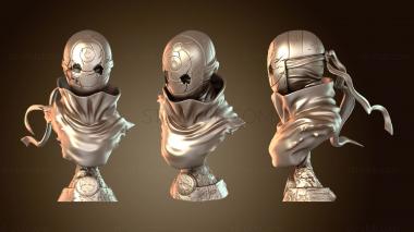 3D мадэль Бюст Обито Учиха (STL)