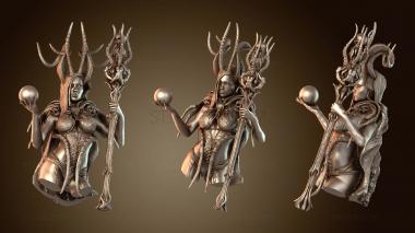 3D модель Альтернативный омансер Астарта Бюст (STL)